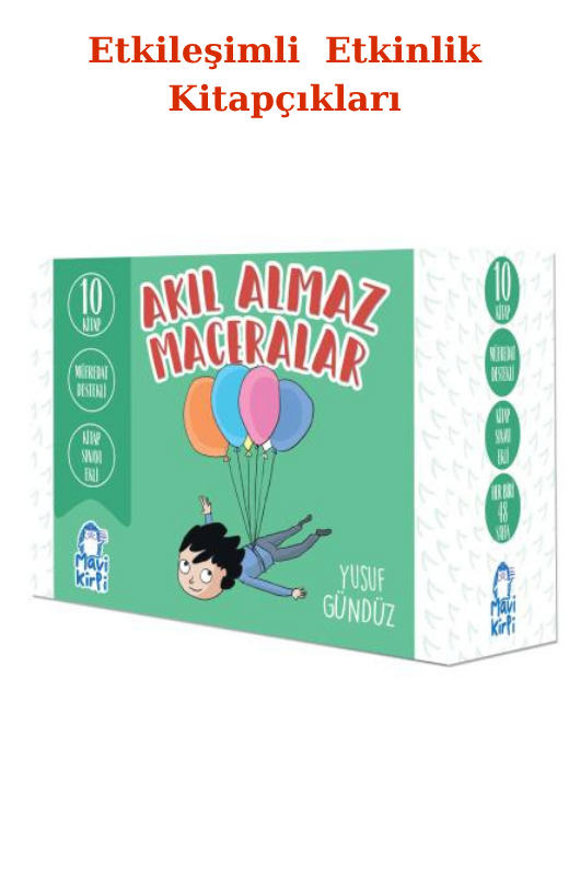 4. Sınıf Akıl Almaz Maceralar Serisi Etkileşimli Etkinlik Kitapçıkları
